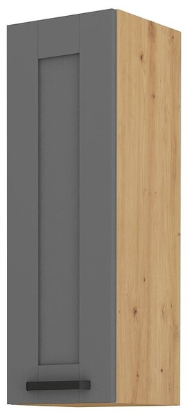 Zondo.hr Gornji kuhinjski ormarić Lucid 30 G 90 1F (hrast artisan + dustgrey). Akcija -8%. 1045608