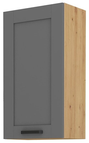 Zondo.hr Gornji kuhinjski ormarić Lucid 50 G 90 1F (hrast artisan + dustgrey). 1045604