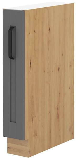 Zondo.hr Donji kuhinjski ormarić Lucid 15 D CARGO BB (hrast artisan + dustgrey). 1045627