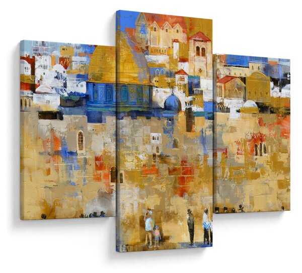 Slika - Zid objokovanja, Jeruzalem, Izrael (90x60 cm)