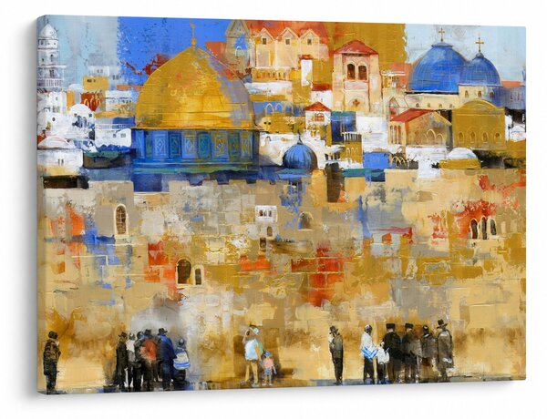 Slika - Zid objokovanja, Jeruzalem, Izrael (70x50 cm)