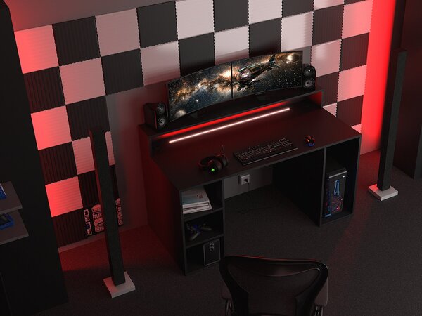 Gaming PC stol Endechor (crna)