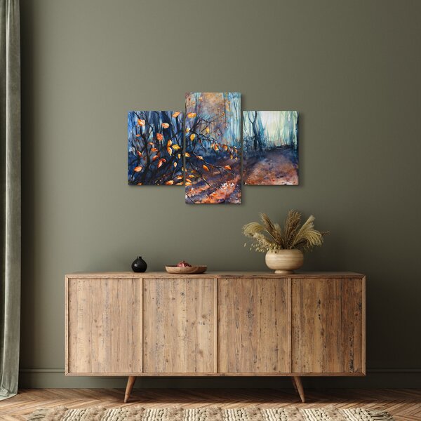 Slika - Jesenski sončni žarki (90x60 cm)