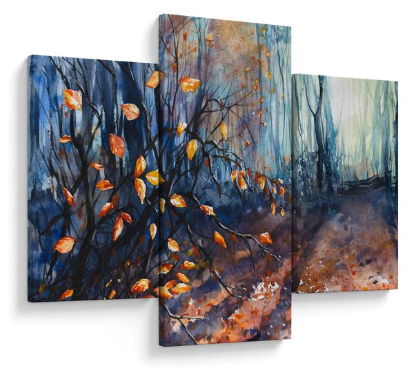 Slika - Jesenski sončni žarki (90x60 cm)