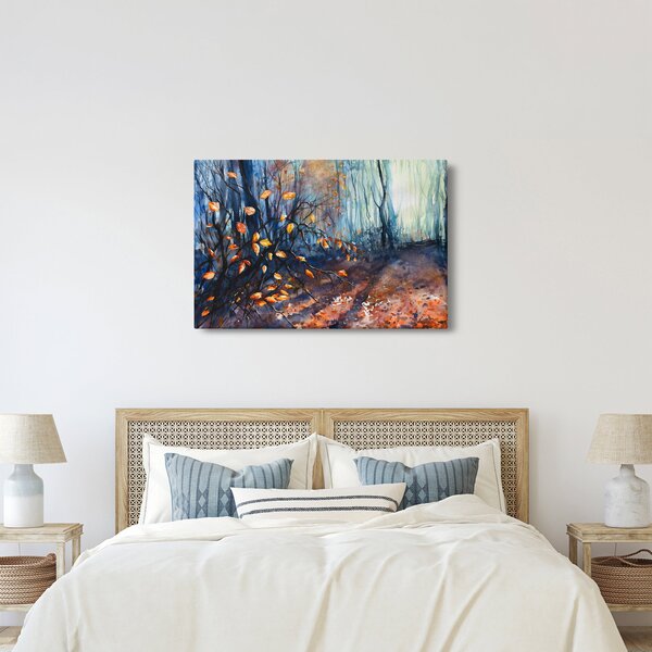 Slika - Jesenski sončni žarki (90x60 cm)