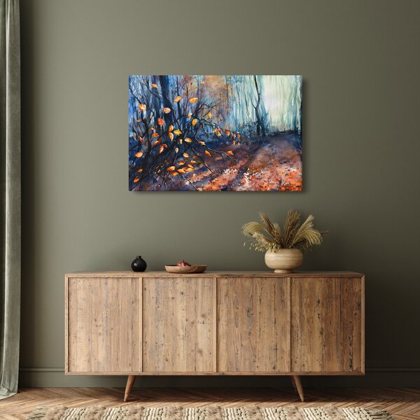 Slika - Jesenski sončni žarki (90x60 cm)