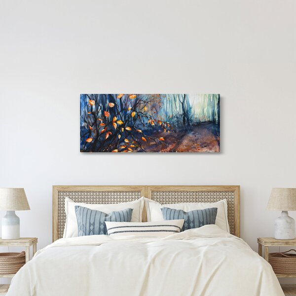 Slika - Jesenski sončni žarki (120x50 cm)