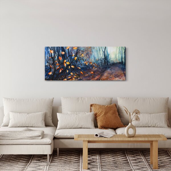 Slika - Jesenski sončni žarki (120x50 cm)