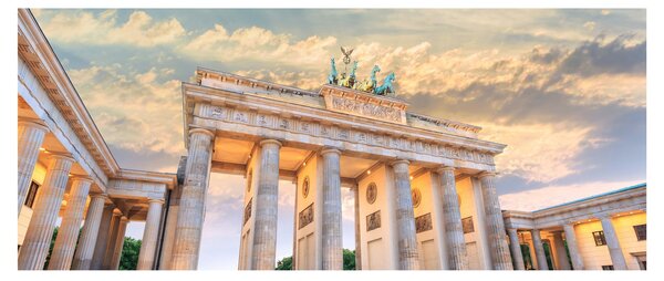 Slika - Brandenburška vrata, Berlin, Nemčija (120x50 cm)