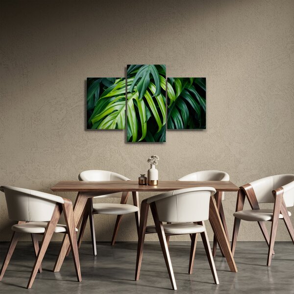 Slika - Tropski listi (90x60 cm)