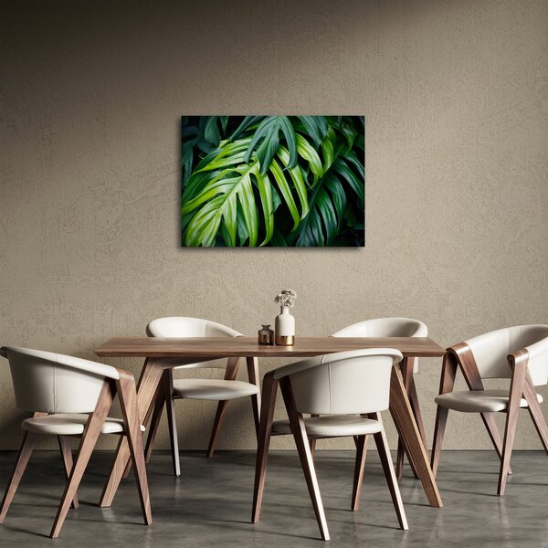 Slika - Tropski listi (70x50 cm)