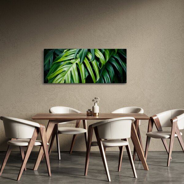 Slika - Tropski listi (120x50 cm)