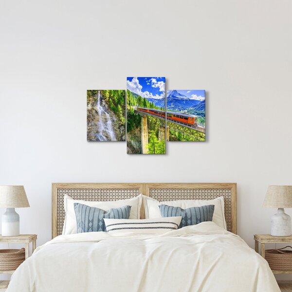 Slika - Matterhorn, Zermatt, Valais, Švica (90x60 cm)