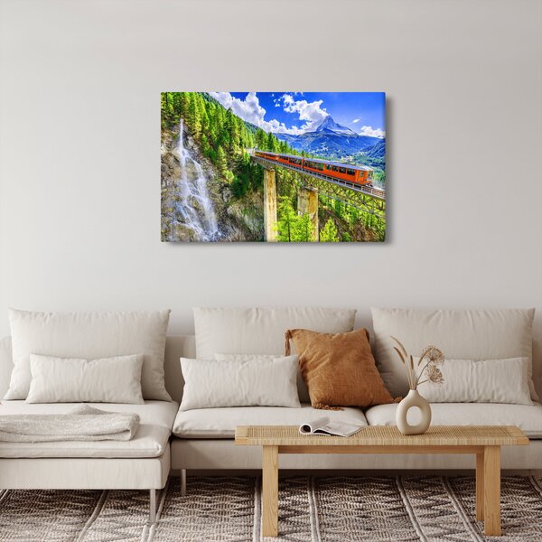 Slika - Matterhorn, Zermatt, Valais, Švica (90x60 cm)