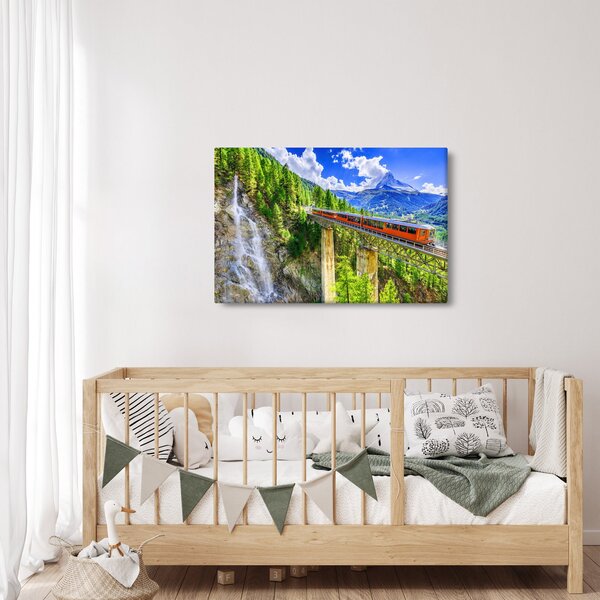 Slika - Matterhorn, Zermatt, Valais, Švica (90x60 cm)