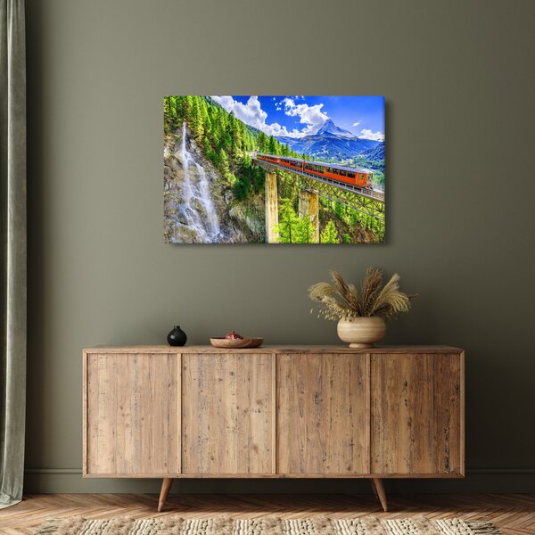 Slika - Matterhorn, Zermatt, Valais, Švica (90x60 cm)