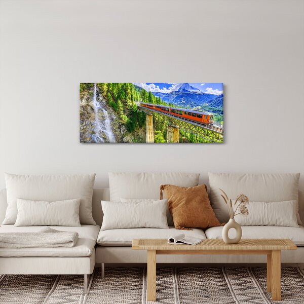 Slika - Matterhorn, Zermatt, Valais, Švica (120x50 cm)