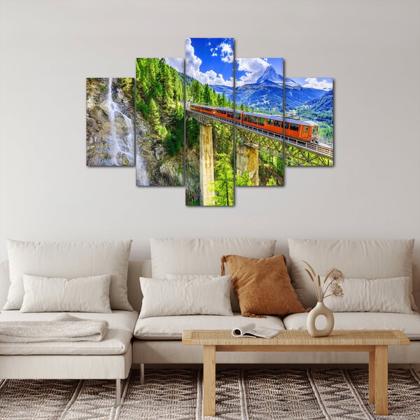 Slika - Matterhorn, Zermatt, Valais, Švica (150x105 cm)
