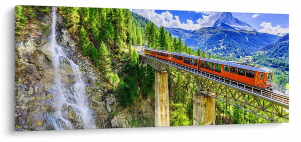 Slika - Matterhorn, Zermatt, Valais, Švica (120x50 cm)
