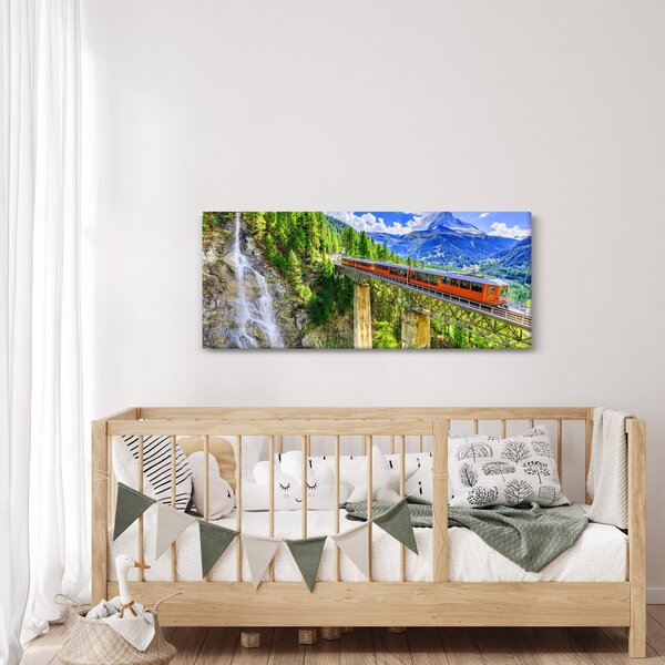 Slika - Matterhorn, Zermatt, Valais, Švica (120x50 cm)