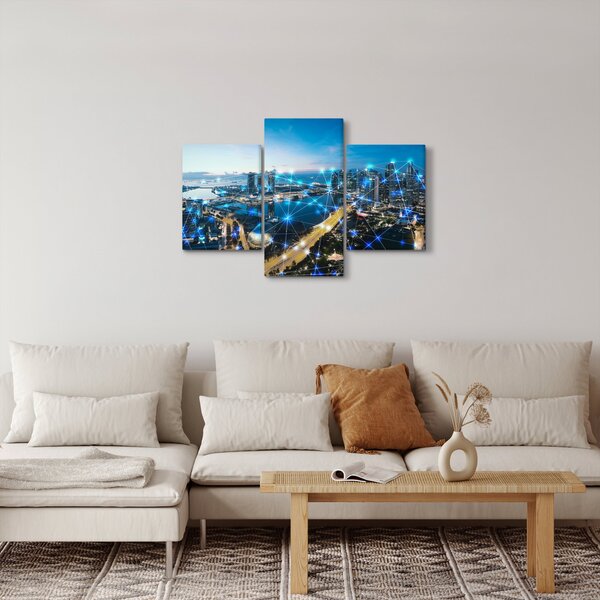 Slika - Mestno omrežje (90x60 cm)