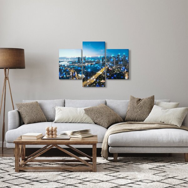 Slika - Mestno omrežje (90x60 cm)