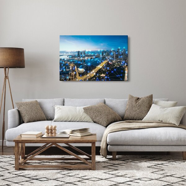 Slika - Mestno omrežje (90x60 cm)