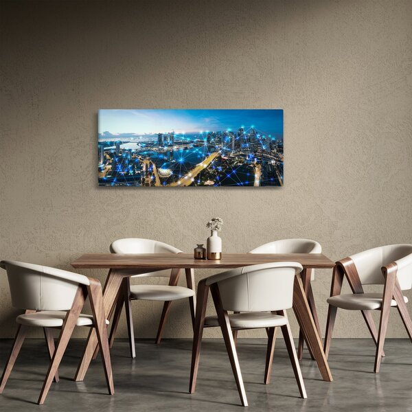 Slika - Mestno omrežje (120x50 cm)