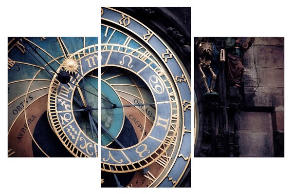 Slika - Orloj, Praga (90x60 cm)