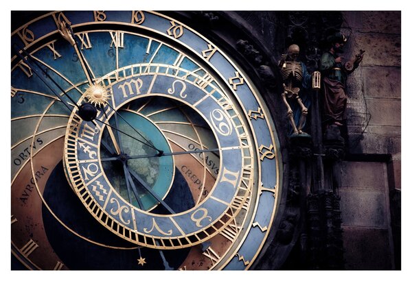 Slika - Orloj, Praga (90x60 cm)