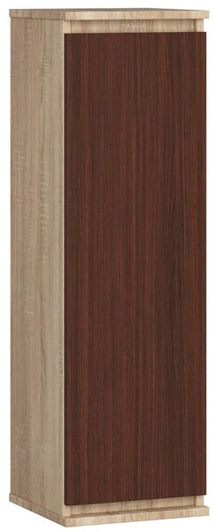 Zidni ormarić Wren (hrast sonoma + wenge)