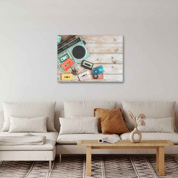 Slika - Retro radio (70x50 cm)
