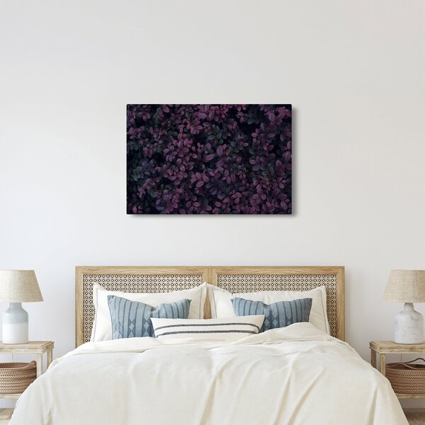 Slika temno rdečih listov (90x60 cm)