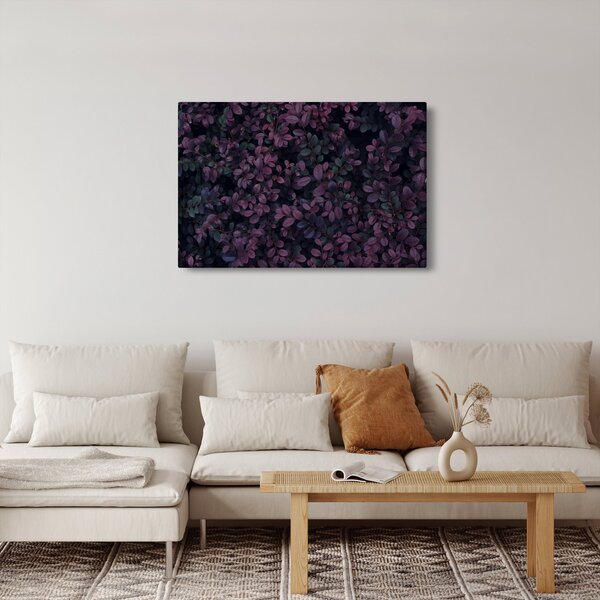 Slika temno rdečih listov (90x60 cm)