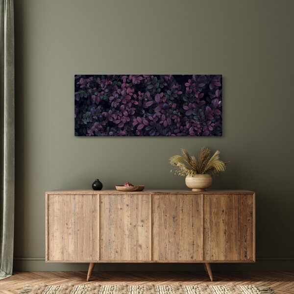 Slika temno rdečih listov (120x50 cm)