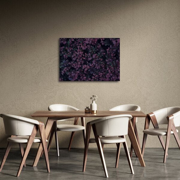 Slika temno rdečih listov (70x50 cm)