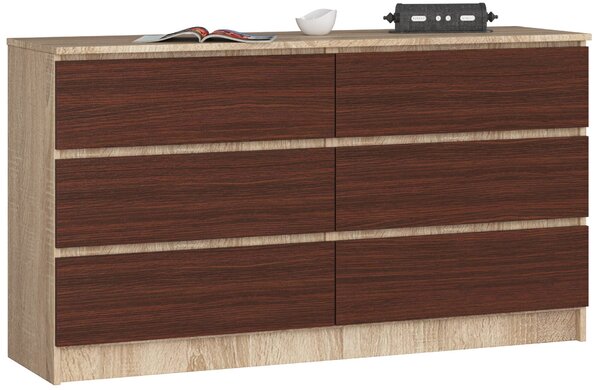 Zondo.hr Komoda Keanu (hrast sonoma + wenge). Akcija -18%. 1069396