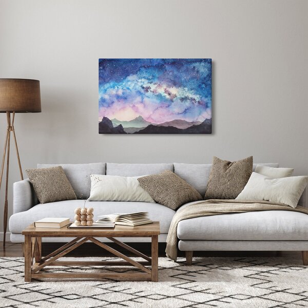 Slika - Mlečna cesta, akvarel (90x60 cm)