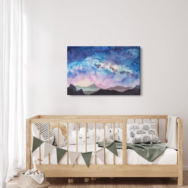 Slika - Mlečna cesta, akvarel (90x60 cm)