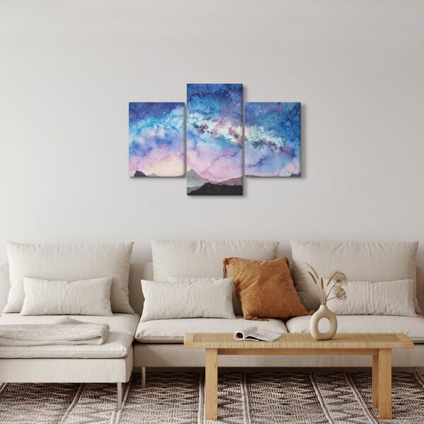 Slika - Mlečna cesta, akvarel (90x60 cm)