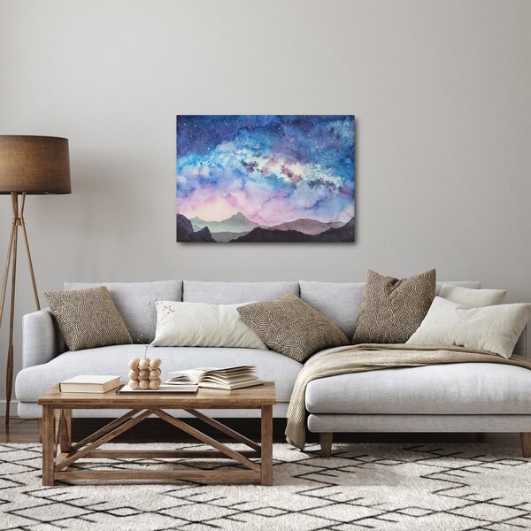 Slika - Mlečna cesta, akvarel (70x50 cm)