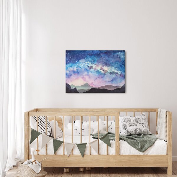 Slika - Mlečna cesta, akvarel (70x50 cm)