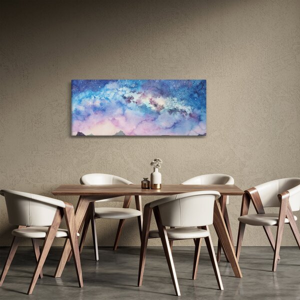 Slika - Mlečna cesta, akvarel (120x50 cm)