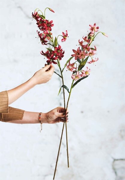 Umjetna Lilija 80 cm pink - 71 - 90 cm