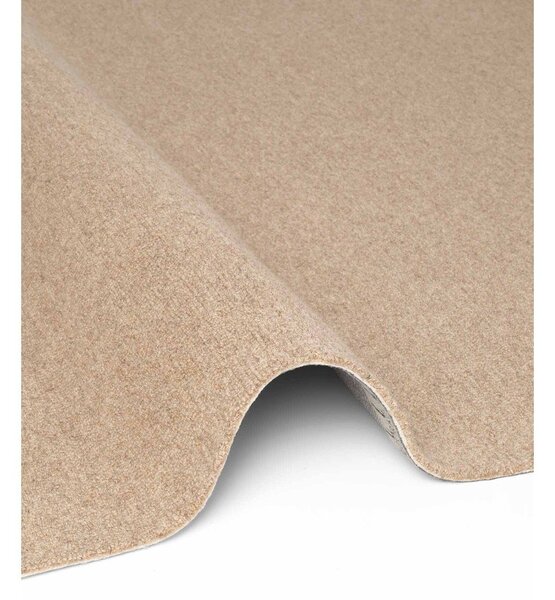 Ručno rađen vunen tepih u prirodnoj boji 140x200 cm Puristic Knots – Elle Decoration