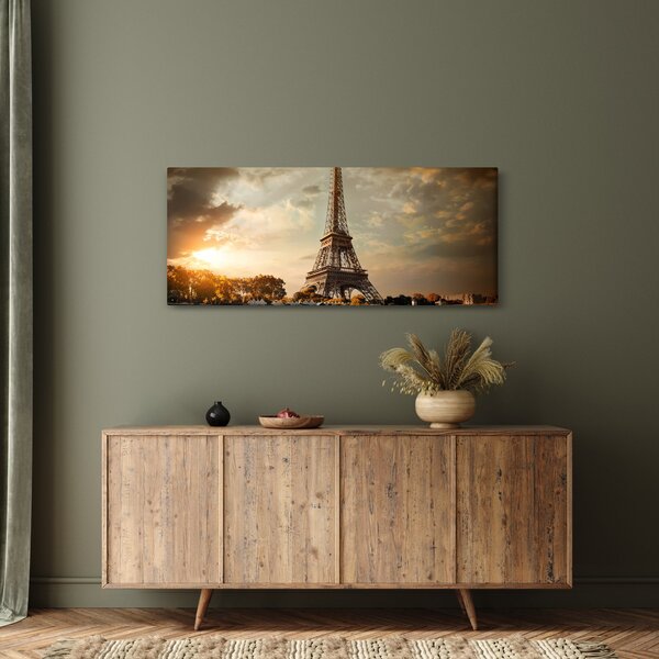 Slika - Eifflov stolp, Pariz, Francija (120x50 cm)