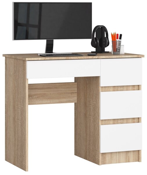 Zondo.hr PC stolić Alineadas (hrast sonoma + bijela). Akcija -8%. 1117068