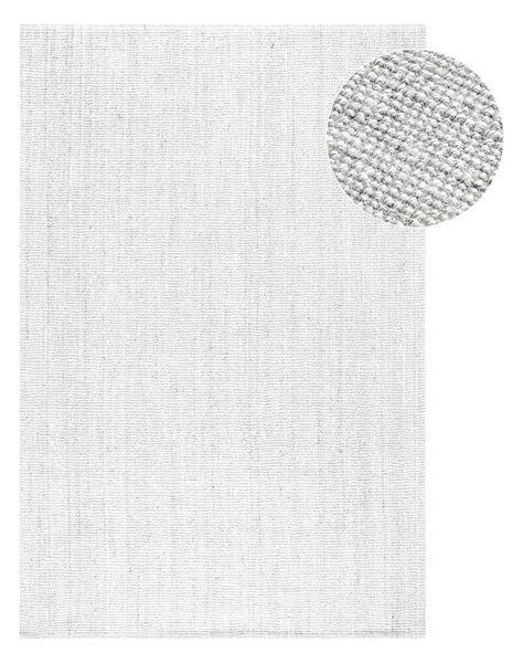 Svijetlo sivi obostrani/ručno rađen juten tepih 160x230 cm Bouclé Jaipur – Hanse Home