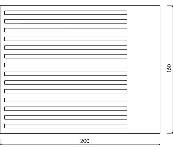 Zelena deka 160x200 cm Onu – noo.ma