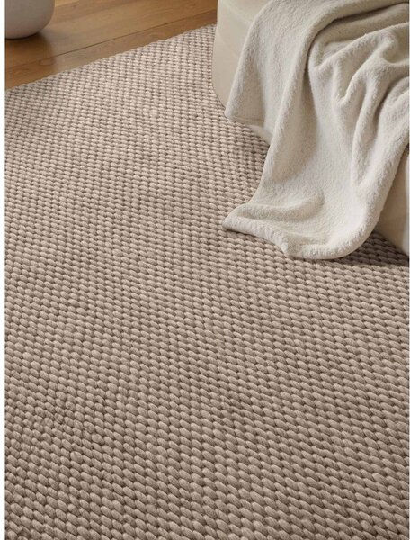 Bež ručno rađen vunen tepih 140x200 cm Lyon Beans – Elle Decoration